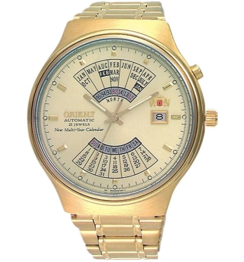 Недорогие мужские механические часы ORIENT EU00008W (FEU00008WX)