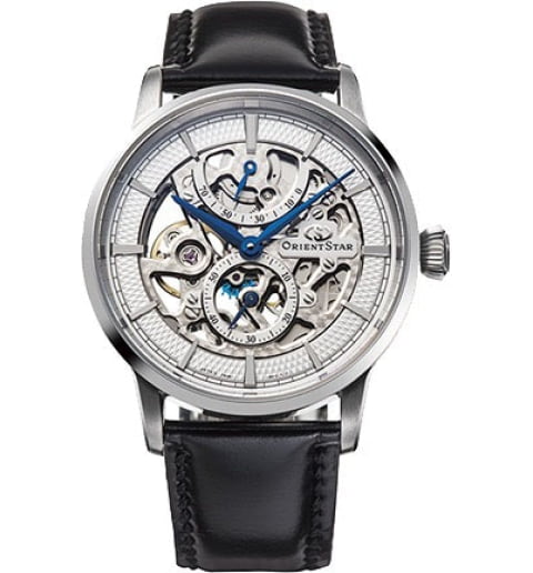 Часы Orient RE-AZ0005S на кожаном ремешке
