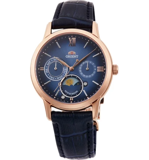 Часы Orient RA-KA0007L на кожаном ремешке