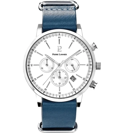 Pierre Lannier 207H106 с кожаным браслетом
