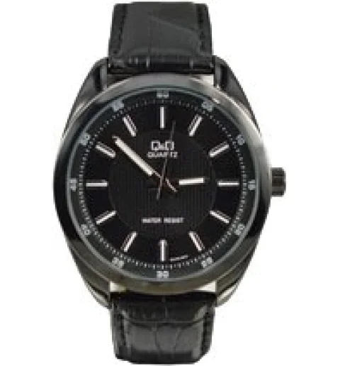 Q&Q GU32-803 с кожаным браслетом