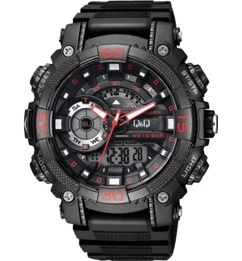 Часы Q&Q GW87-002 с каучуковым браслетом