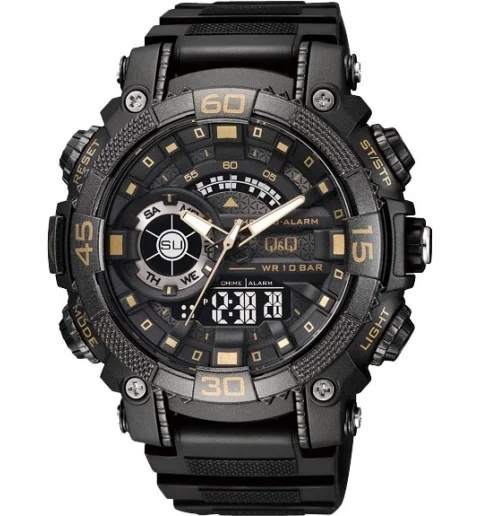 Часы Q&Q GW87-004 с каучуковым браслетом