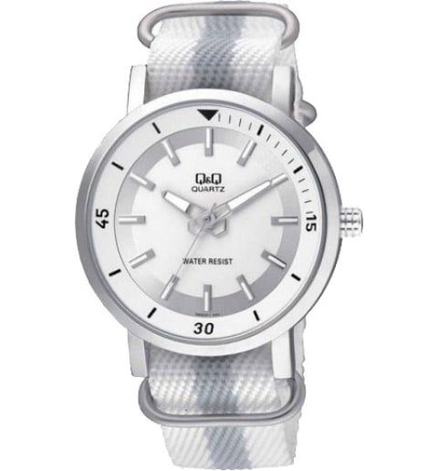 Часы Q&Q Q892-311 с текстильным браслетом
