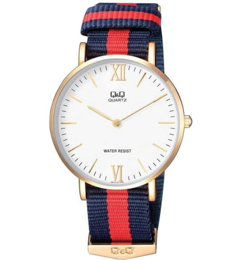 Часы Q&Q Q974-131 с текстильным браслетом