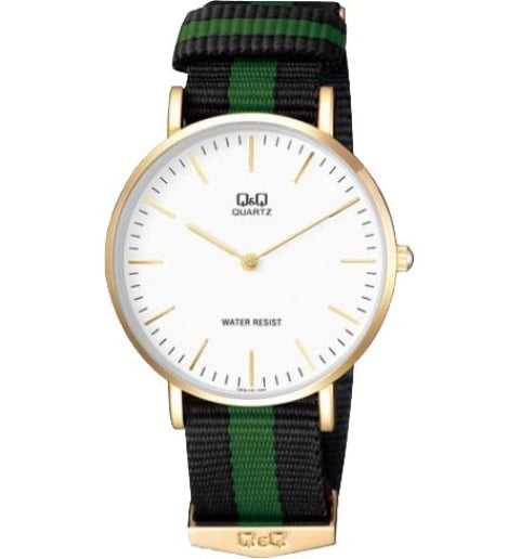 Часы Q&Q Q974-151 с текстильным браслетом