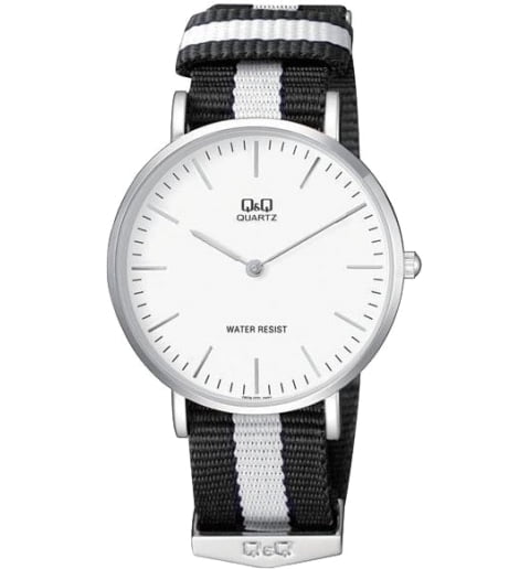 Часы Q&Q Q974-321 с текстильным браслетом