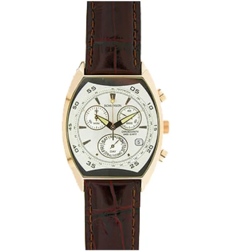 Мужские Romanson DL4141HMR(WH) с арабскими цифрами