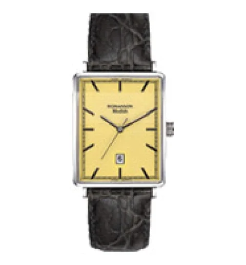 Женские прямоугольные Romanson DL5163SLW(GD)