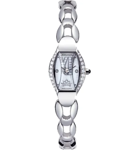 Женские Romanson RM6125QLW(WH) с римскими цифрами