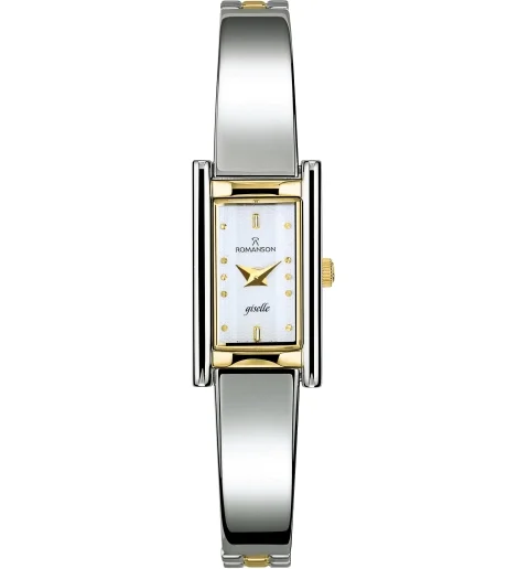 Женские прямоугольные Romanson RM8172YC(WH)