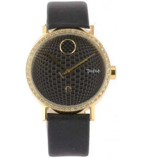 Классические женские Romanson SL9205QMG(BK) с кожаным браслетом