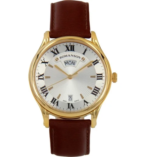 Мужские Romanson TL0393MG(WH) с римскими цифрами