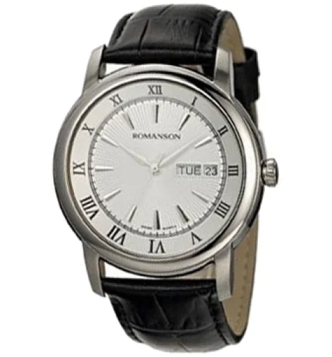 Мужские Romanson TL2616MW(WH) с римскими цифрами