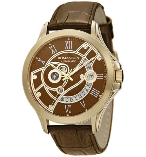 Мужские Romanson TL4215RMG(RED) с римскими цифрами