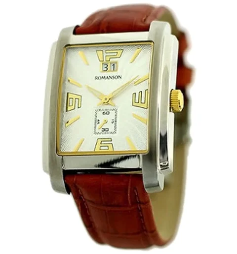 Мужские Romanson TL5140SMC(WH) с арабскими цифрами