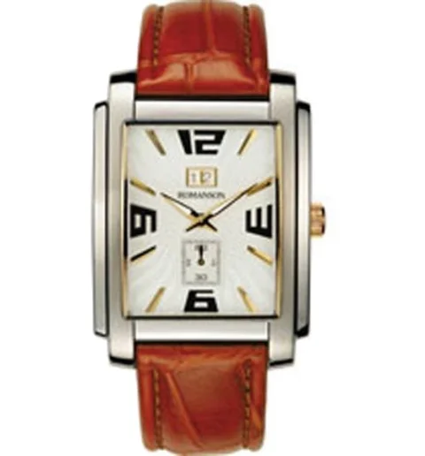 Мужские Romanson TL5140SMJ(WH) с арабскими цифрами