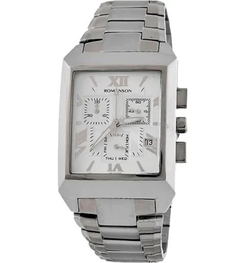 Хронограф Romanson TM4123HMW(WH)