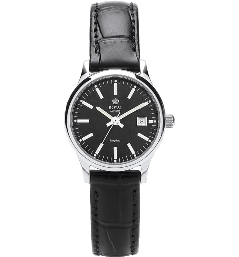 Royal London 21184-01 с кожаным браслетом