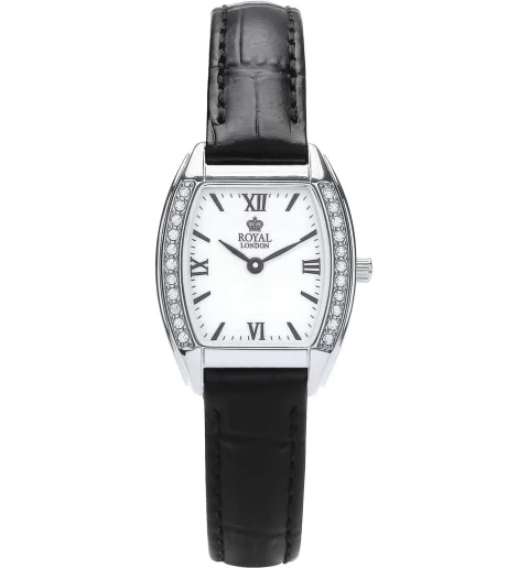 Классические женские Royal London 21208-01 с кожаным браслетом