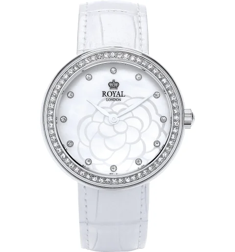 Классические женские Royal London 21215-01 с кожаным браслетом