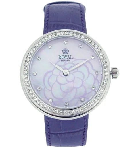 Классические женские Royal London 21215-03 с кожаным браслетом