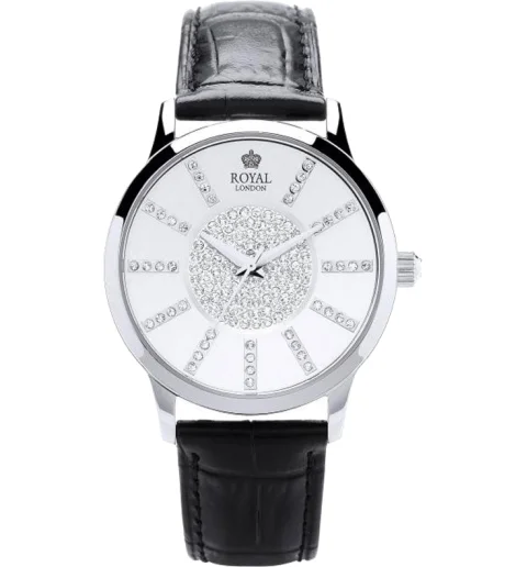 Классические женские Royal London 21274-02 с кожаным браслетом