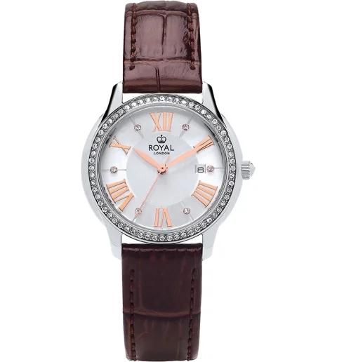 Женские Royal London 21379-07 с кожанным браслетом
