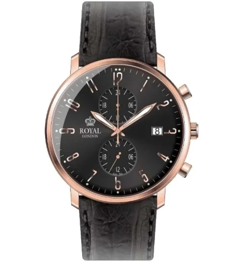 Мужские Royal London 41352-07 с арабскими цифрами