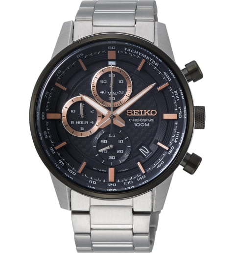 Часы Seiko SSB331P1 со стальным браслетом