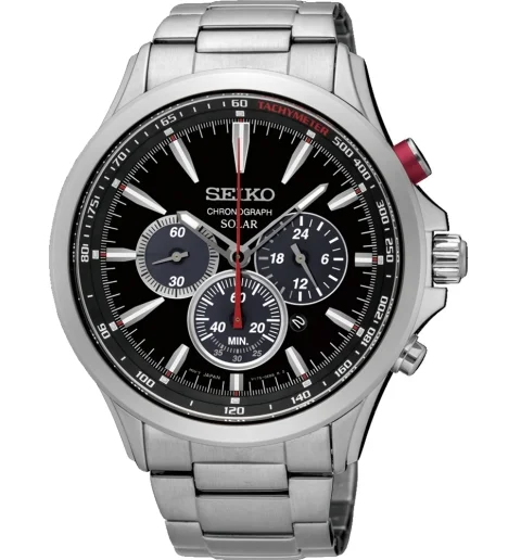 Японские Seiko SSC493P1 на солнечной батарее