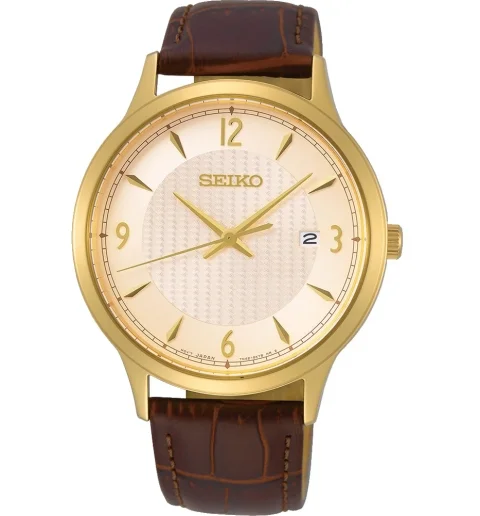 Seiko SGEH86P1 с электронными стрелками