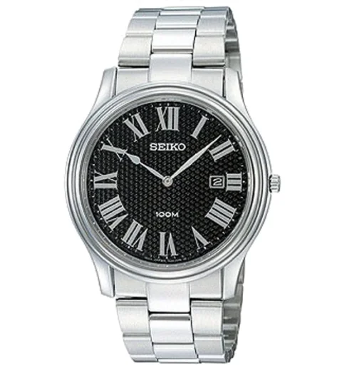 Seiko SKP347P1 с электронными стрелками