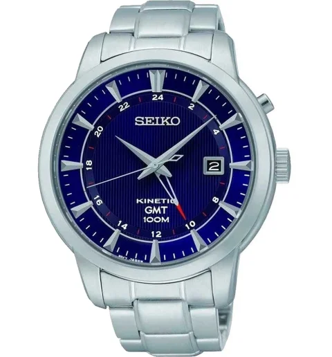 Мужские Seiko SUN031P1 со стальным браслетом