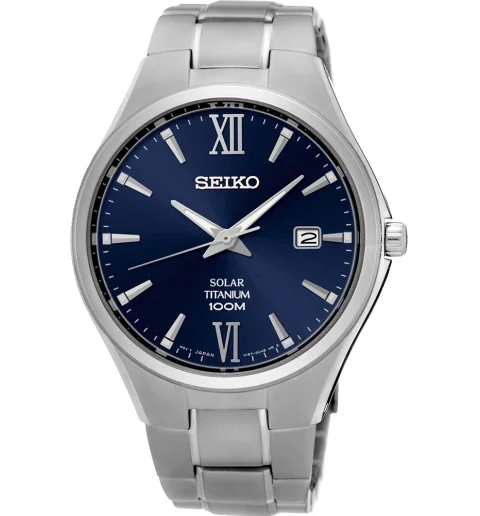 Японские Seiko SNE407P1 на солнечной батарее