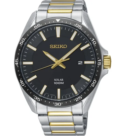 Японские Seiko SNE485P1 на солнечной батарее