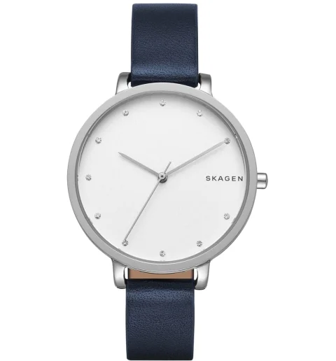 Skagen SKW2581 с кожаным браслетом
