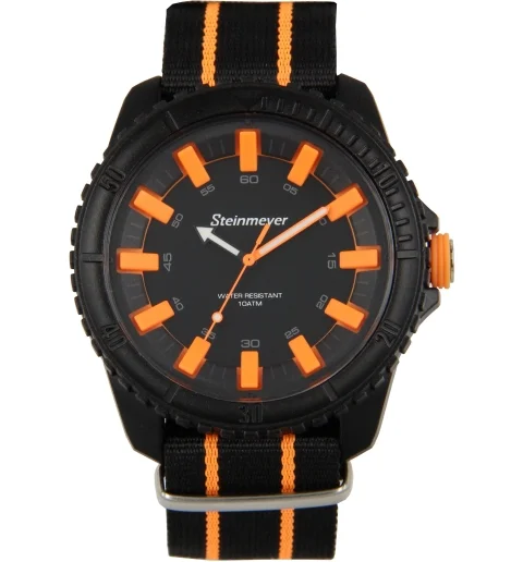 Часы Steinmeyer S 291.19.39 с текстильным браслетом