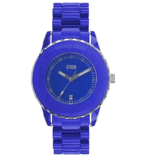 Женские STORM NEW VESTINE BLUE 47027/B с каучуковым ремешком