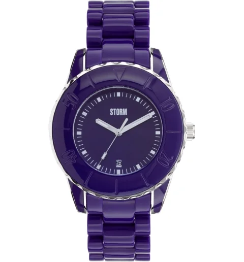 Женские STORM NEW VESTINE PURPLE 47027/P с каучуковым ремешком