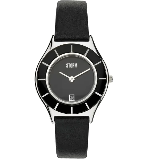 Женские модные STORM SLIMRIM BLACK LEATHER 47198/BK