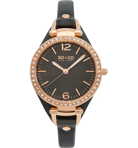 Женские Stuhrling 5061.1 с кожанным браслетом