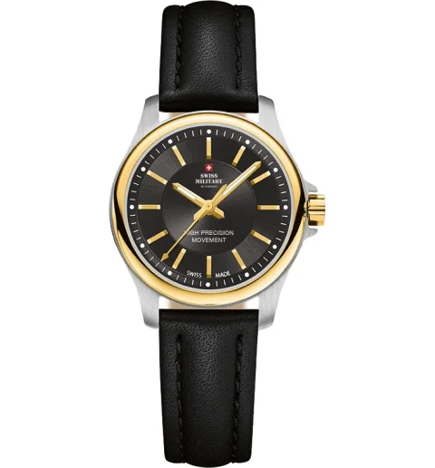 Женские Swiss Military by Chrono SM30201.13 с кожанным браслетом