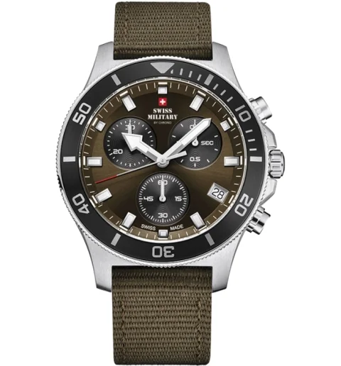 Часы Swiss Military by Chrono SM34067.06 с текстильным браслетом