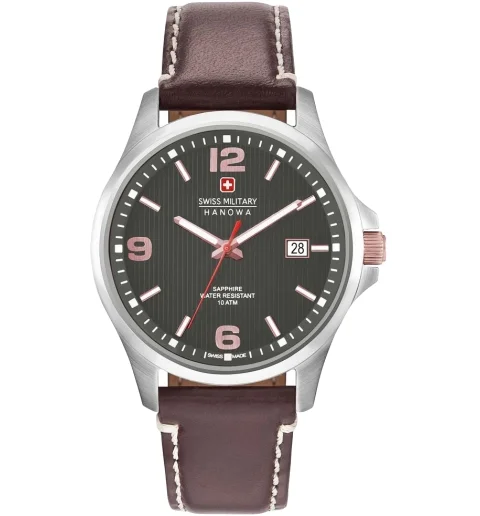 Мужские Swiss Military Hanowa 06-4277.04.009.09 с арабскими цифрами
