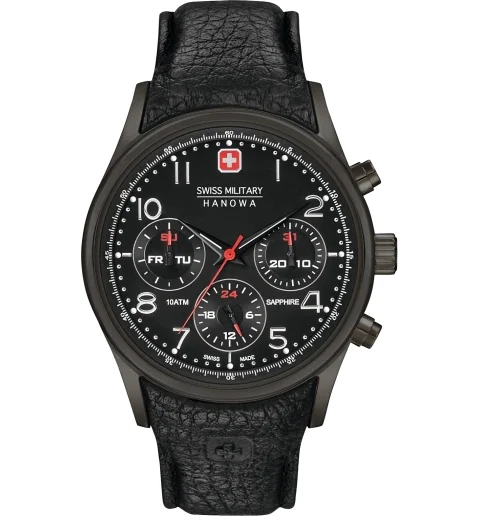 Мужские Swiss Military Hanowa 06-4278.13.007 с арабскими цифрами