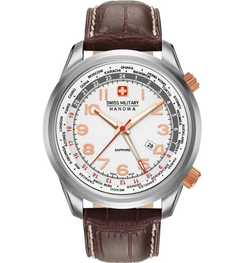 Мужские Swiss Military Hanowa 06-4293.04.001 с арабскими цифрами