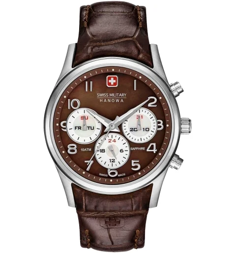 Классические женские Swiss Military Hanowa 06-6278.04.005 с кожаным браслетом
