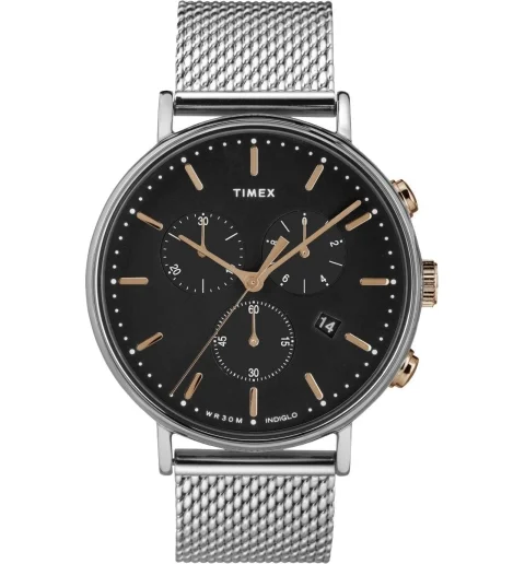 Часы Timex TW2T11400 со стальным браслетом