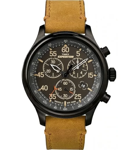 Timex TW4B12300 с кожаным браслетом
